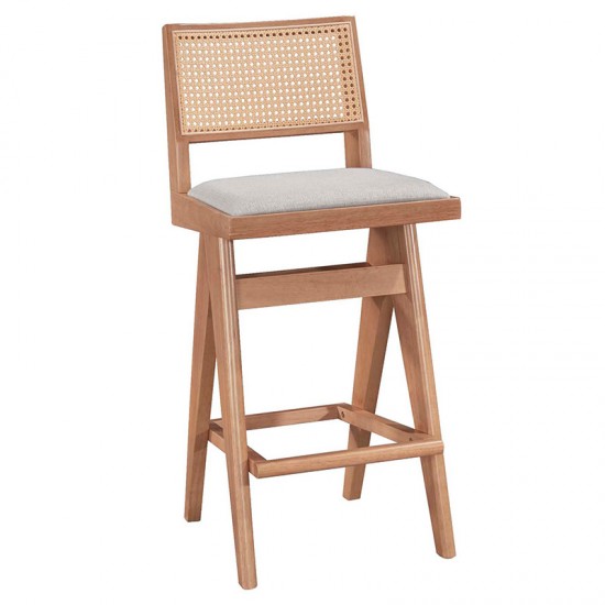Τραπεζαρία μπαρ Winslow pakoworld σετ 5τεμ ξύλο rubberwood ανοιχτό καρυδί 120x45x100εκ Τραπεζαρία μπαρ Winslow pakoworld σετ 5τεμ ξύλο rubberwood ανοιχτό καρυδί 120x45x100εκ