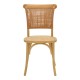 Καρέκλα Karley pakoworld φυσικό ξύλο οξιάς-έδρα φυσικό rattan 48x52x89εκ Καρέκλα Karley pakoworld φυσικό ξύλο οξιάς-έδρα φυσικό rattan 48x52x89εκ