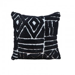 ART ET LUMIERE ΜΑΞΙΛΑΡΙ ΚΑΛΥΜΜΑ COTTON 10556 - Άσπρο-Μαύρο