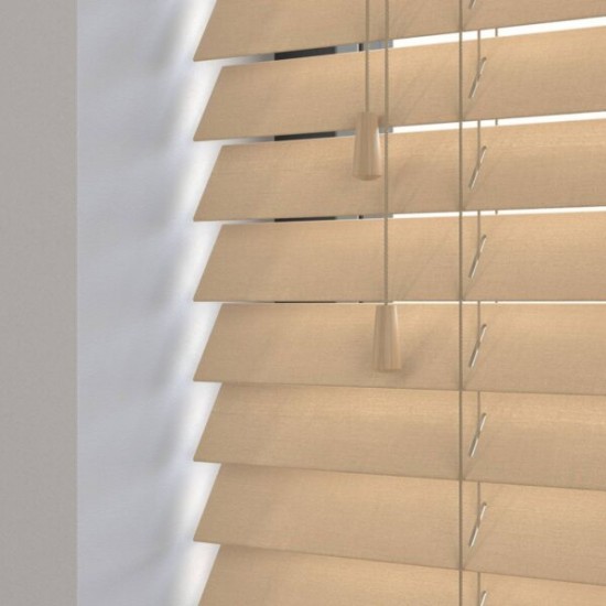 Living Project Ξύλινες Περσίδες 6292 Greensboro 50mm Wood Blinds Natural